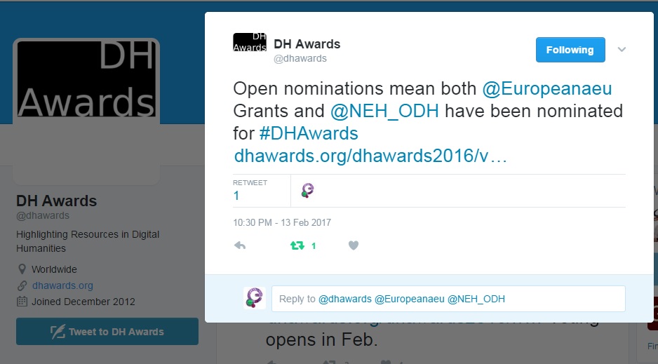 DH Awards 2016
