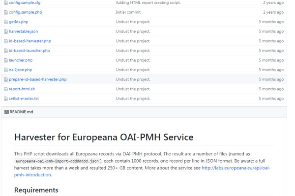 Europeana OAI-PMH Harvester