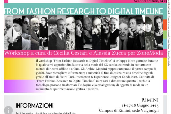 Europeana Fashion at Bologna's University Workshop: 