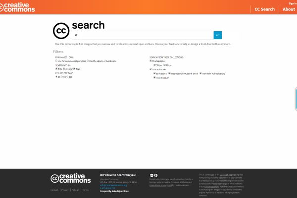Find inspiring Europeana content via the new Creative Commons Search