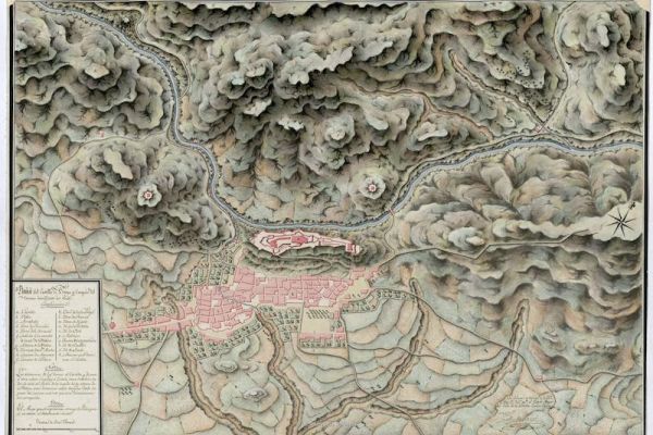 Maps and Drawings from the Biblioteca Virtual Del Patrimonio Bibliográfico