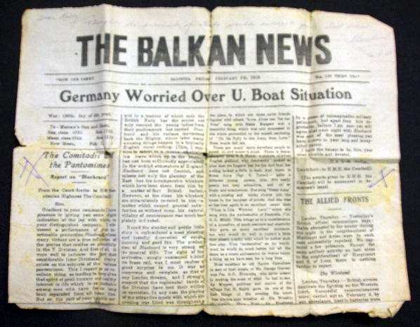 Screenshot of The Balkan News