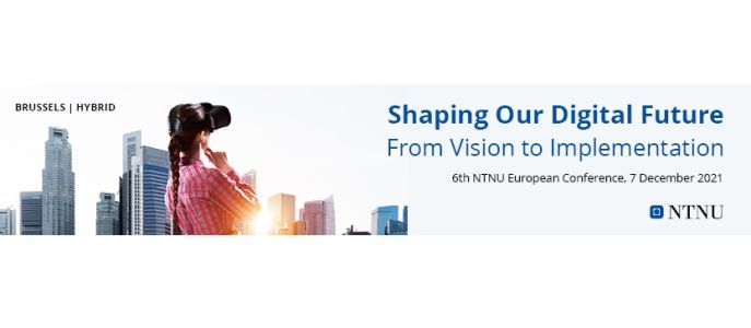 Slide - ''Shaping our digital future from vision to implementation''