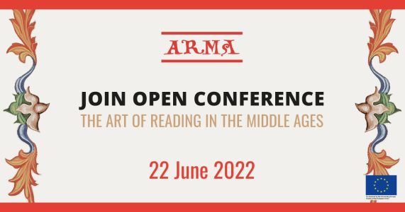 Conference logo. ARMA join open conference 22 June 2022