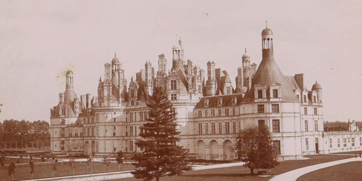 View of Chambord Castle