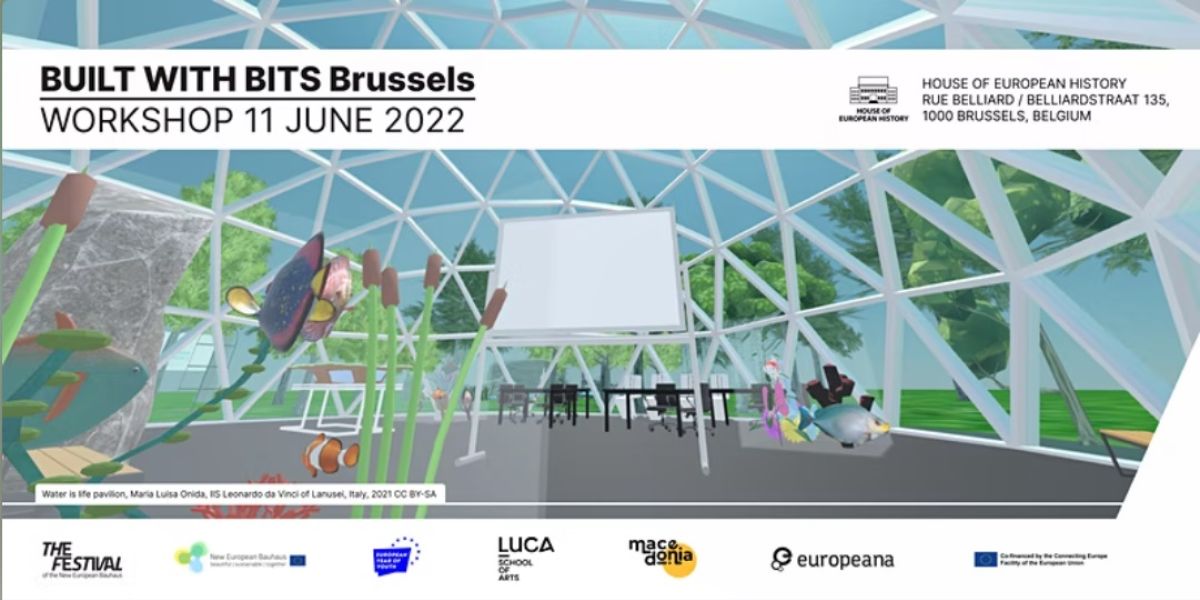 Built With Bits Brussels event banner, 2022