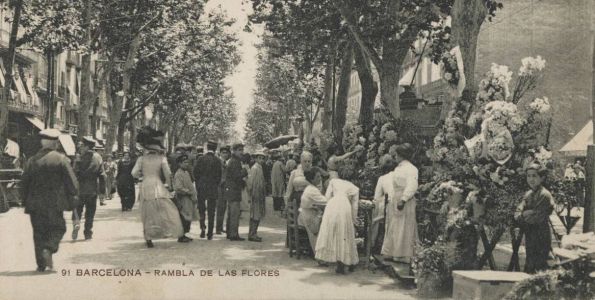 91 BARCELONA - RAMBLA DE LES FLORES | Desconegut