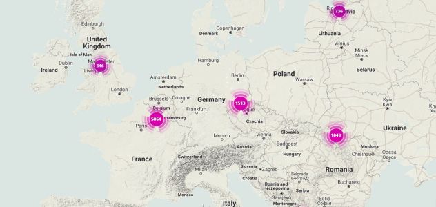 Discover documents on the map - Europeana Transcribe