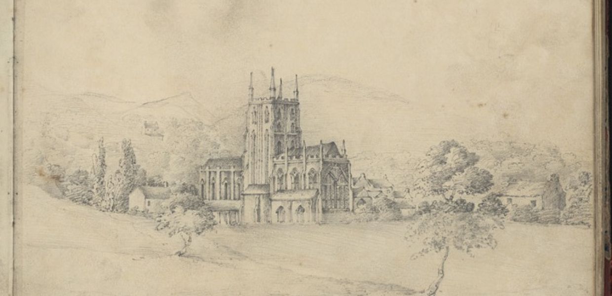 Sketches in Wales | John Louis Petit, 1801-1868, The National Library of Wales, United Kingdom, CC BY-SA