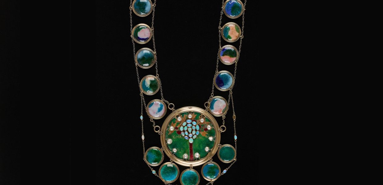 The Christabel Necklace, 1893, Sir George James Frampton, Birmingham Museums and Art Gallery, CC0