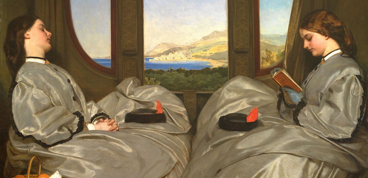 The Travelling Companions (detail), 1862, Augustus Leopold Egg, Birmingham Museums and Art Gallery, CC0