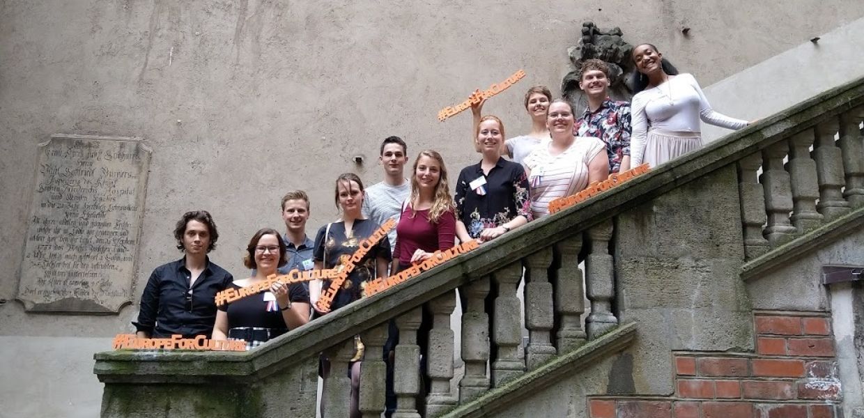 The team from Erfgoed Brabant at the Berlin Summit, Aleksandra Strzelichowska, 2018, CC BY-SA