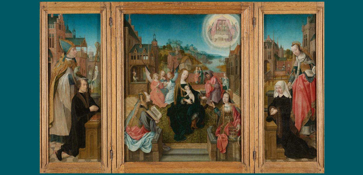Triptych with Virgin and Child - an example of a high-quality record