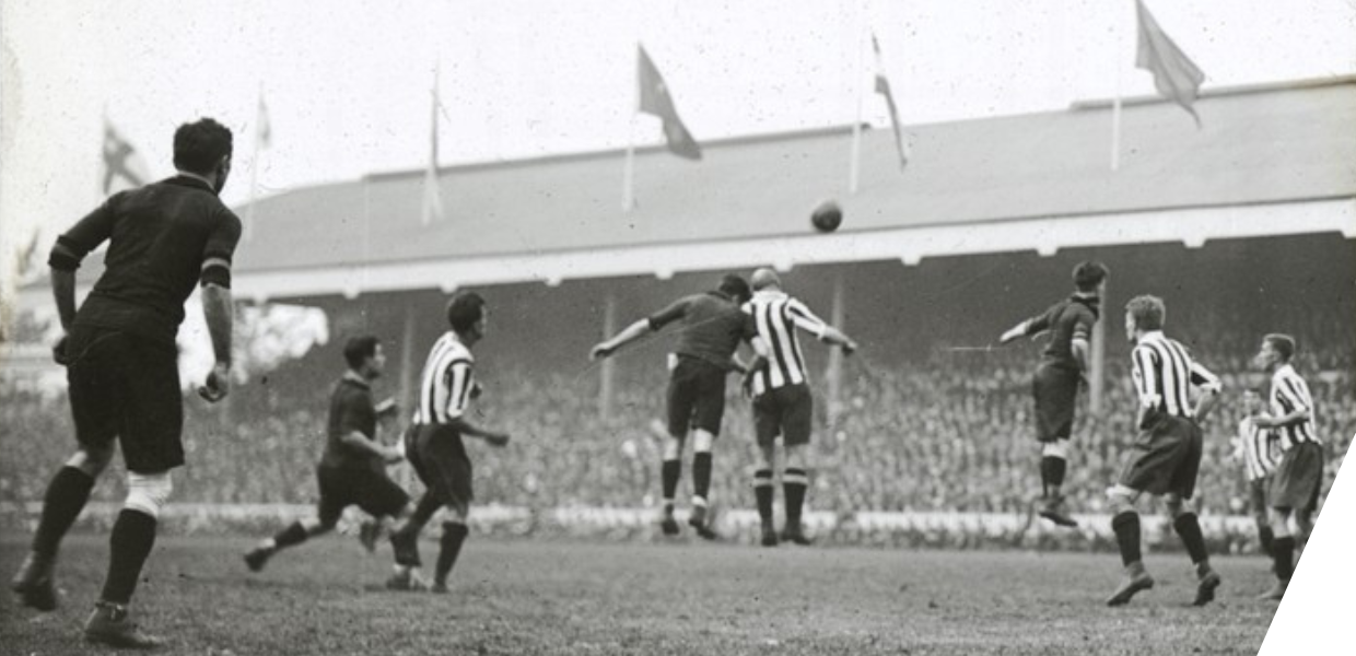 A football match