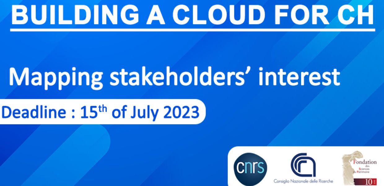 Building a cloud for CH. Mapping stakeholders interest. Deadline: 1st of July 2023