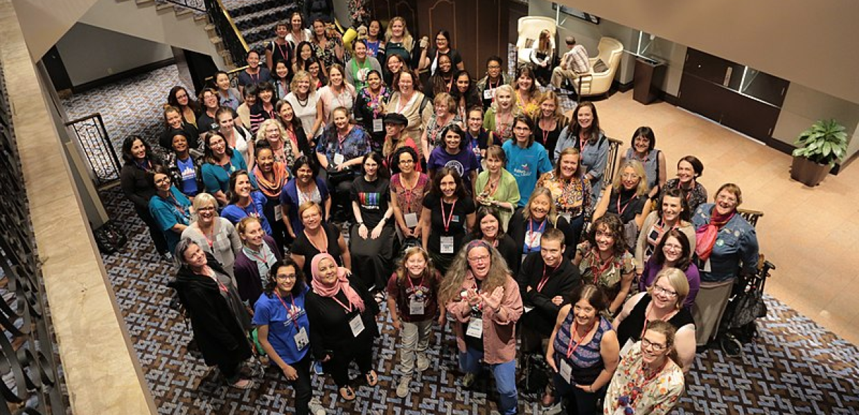 WikiWomen meetup at Wikimania 2017. Wikimania is the annual Wikimedia conference. Photo Victor Grigas, CC BY-SA 3.0