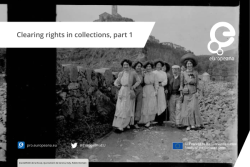Clearing rights in collections