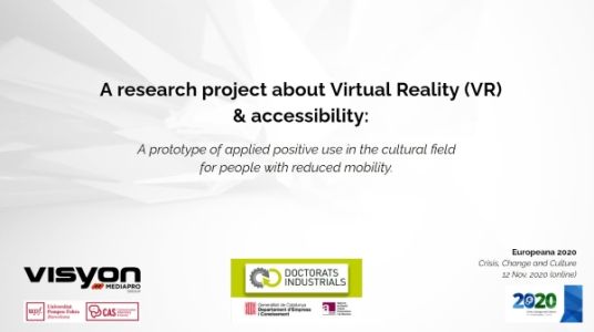 A research project about Virtual Reality (VR) & accessibility