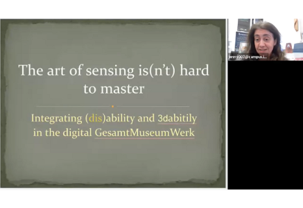 The art of sensing is(n't) hard to master: Integrating (dis)ability in the digital GesamtMuseumwerk