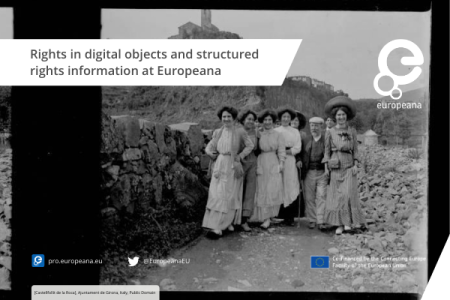 Rights in digital objects and structured rights information at Europeana
