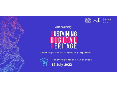 Launch Event - Sustaining Digital Heritage