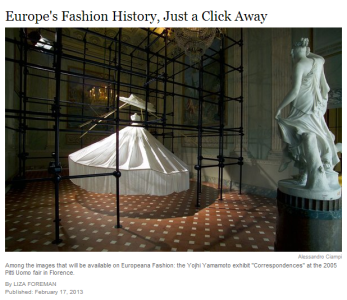 Europeana Fashion receives major press coverage!