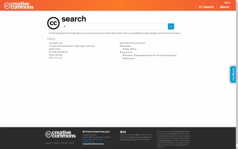 Find inspiring Europeana content via the new Creative Commons Search