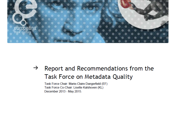 Metadata Quality Task Force Report