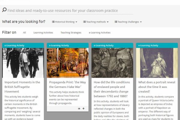 EUROCLIO and Europeana: building better resources for teaching history