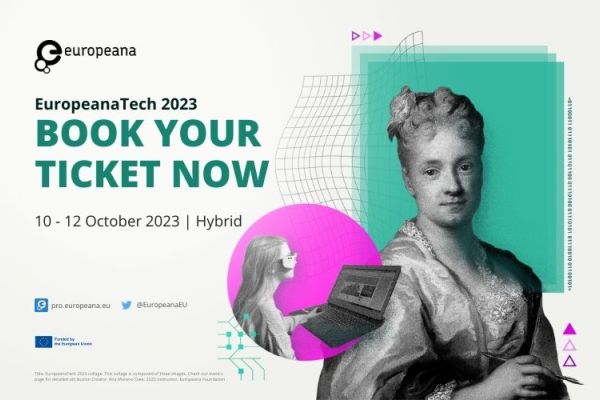 Secure your ticket for EuropeanaTech 2023