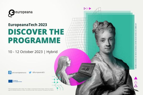 Full programme announced for EuropeanaTech 2023