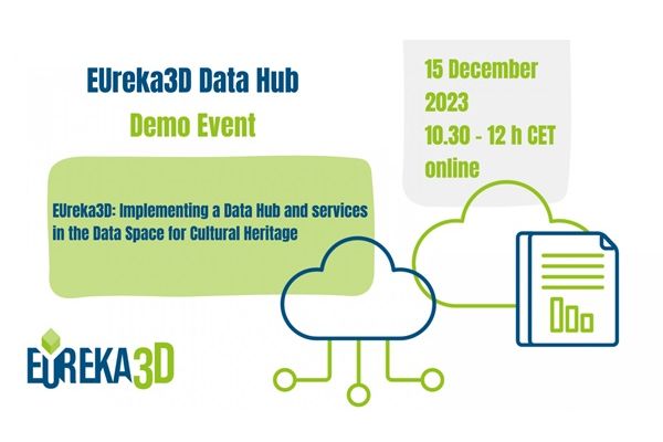 EUreka3D: Implementing a Data Hub and services in the data space for cultural heritage