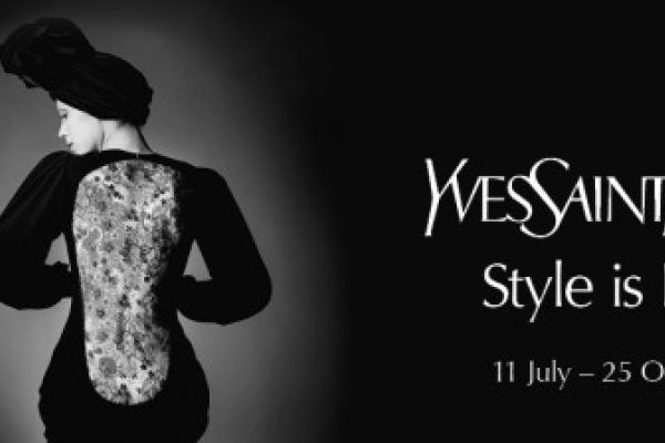 “Yves Saint Laurent: The Style is Eternal” at The Bowes Museum