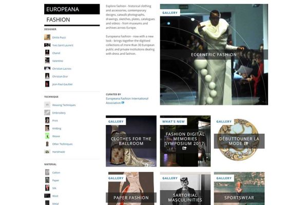 Great News: Europeana Fashion on Europeana.eu