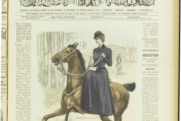 Europeana Fashion Focus: La Mode Illustrée, 18th February 1900