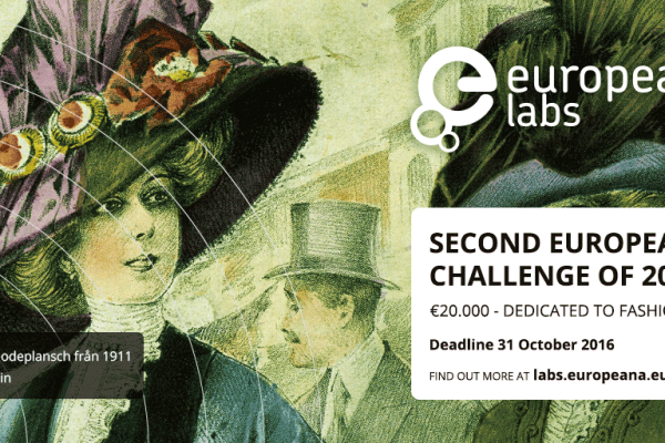 The next Europeana Challenge 2016 is open