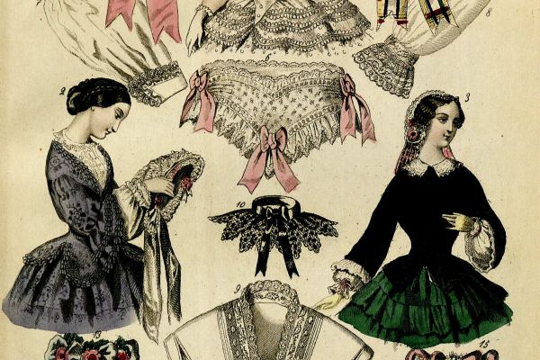 Inspiration for the #EuropeanaChallenge: Swedish fashion from the 19th century