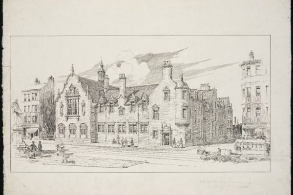 Architectural drawings from Edinburgh