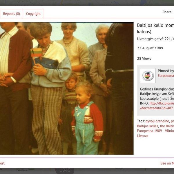 Europeana 1989: Documenting Historic Turning Points Via Crowdsourcing