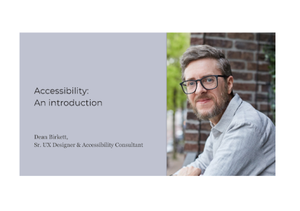 Introduction to Accessibility for UX Designers
