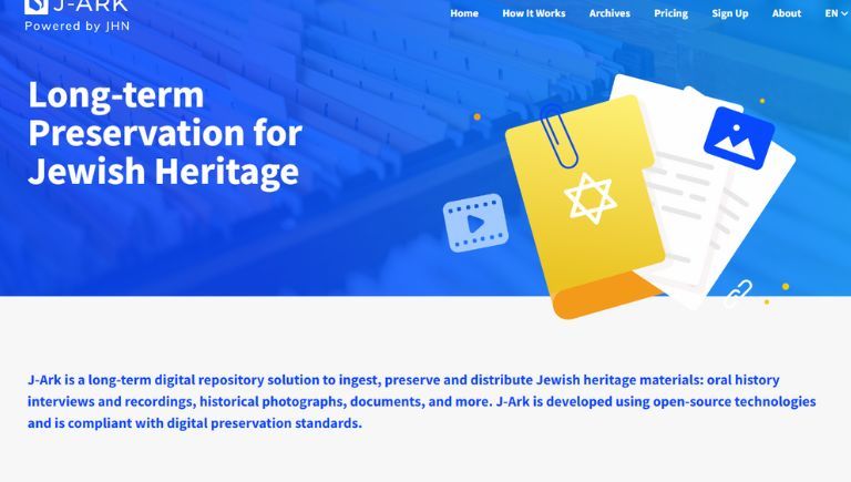 J-Ark tutorial: submitting collections to Europeana.eu