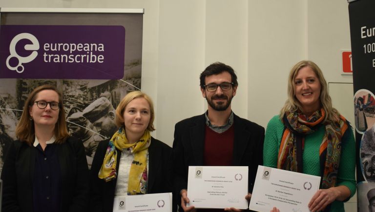 Meet the winners of the Europeana Research Grants Programme 2018