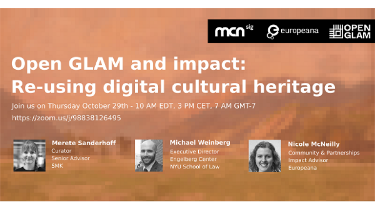 Open GLAM and impact: Re-using digital cultural heritage